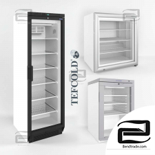 Tefcold refrigerator and freezer cabinet
