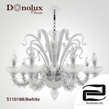 Donolux S110188/8white chandelier