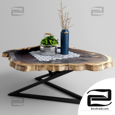 Coffee table stump Coffee table