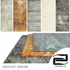 DOVLET HOUSE carpets 5 pieces (part 519)