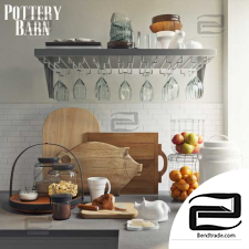 Trivia for the kitchen Pottery Barn