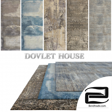DOVLET HOUSE carpets 5 pieces (part 344)