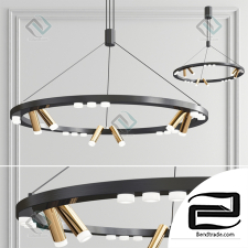 Hanging lamp Odeon Light Beveren Hanging lamp