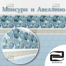 Materials Tile,tile Montsouris and Avellino by Kerama Marazzi