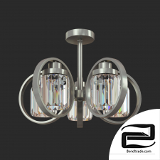 Ceiling chandelier with crystal Eurosvet 10095/5 Loraine