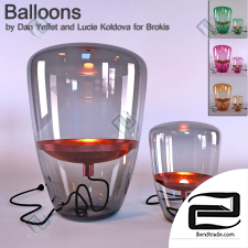 Balloons by Dan Yeffet and Lucie Koldova for Brokis