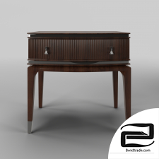 Fratelli Barri RIMINI bedside table 3D Model id 9462
