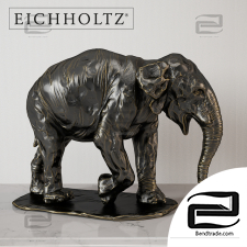 Sculptures Sculptures Eichholtz Elephant Bronze dec