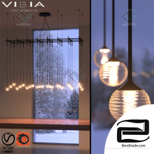 Hanging lamp Hanging lamp Vibia Algorithm