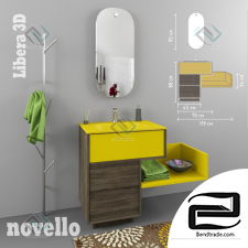 Novello Libera 3D comp furniture bathroom