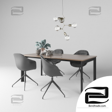 Table and chair BoConcept 15