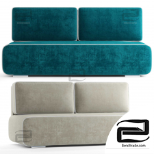 Straight Sofa Sound Emerald