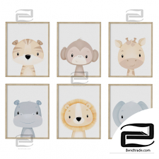 Baguettes Baguettes Children's picture with animals