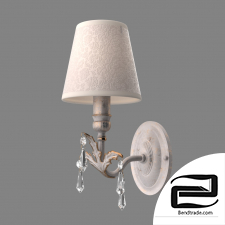 Wall lamp in classic style with crystal Bogate's 305/1 Strotskis