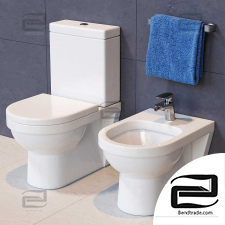 Toilet and bidet Villeroy and Boch