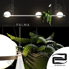 Hanging lamp Vibia Palma Hanging lamp