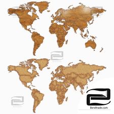 World map map