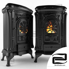Fireplace Cast-iron stove of Ingrid