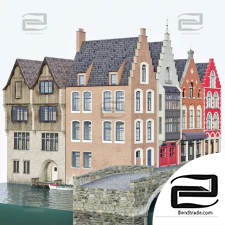 Brugge facades