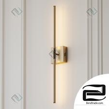 Sconce Gallatin Dimmable Gold and Silver Wall Sconce