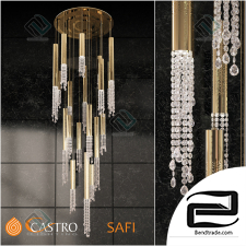 Cascading chandelier Castro lighting SAFI