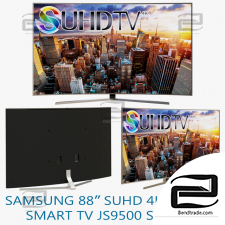 Samsung 88 SUHD 4K JS9500 Series 9 TV Sets