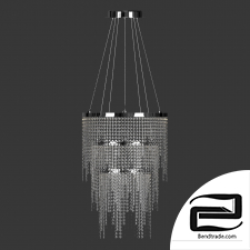 Led chandelier with crystal Eurosvet 90050/3