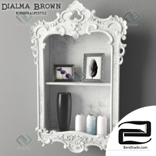 Shelf Shelf Dialma Brown