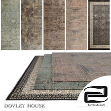 DOVLET HOUSE carpets 5 pieces (part 430)