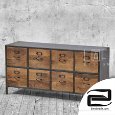 LoftDesigne 7008 model chest of drawers