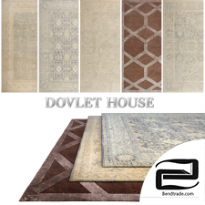 DOVLET HOUSE carpets 5 pieces (part 306)