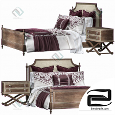 Bed Bed Colorado Style Home Furnishings
