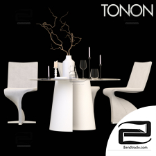 Table and chair Tonon Twist