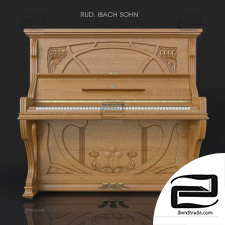 Piano Rudd Ibach Sohn modern