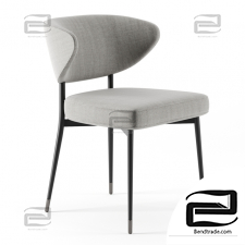 Chairs Chair Mills by Minotti