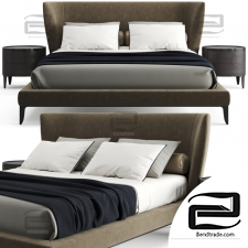 Beds Bed Poliform Gentleman 44