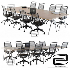 Office Furniture Conference Table Set