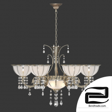  Classic hanging chandelier Eurosvet 5211/6+3 Largo