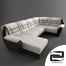 corner sofa 3D Model id 14975