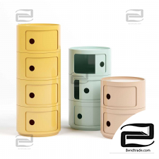 Kartell Componibili cabinets