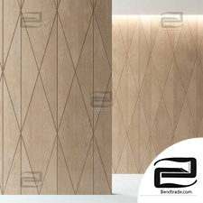 Material wood Luciano Zonta panels
