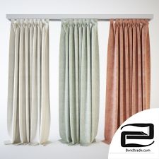 Curtains 3D Model id 11713