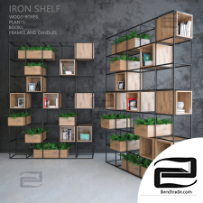 Iron shelf Iron shelf