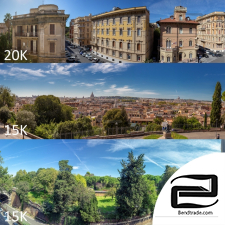 Textures Panoramic images Textures Rome panoramas