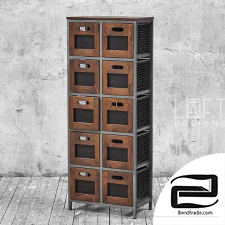 LoftDesigne 7010 model chest of drawers