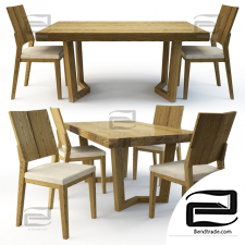 Table and chair Orimex Craft
