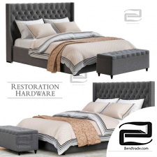 Restoration hardware grey beds