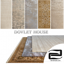 DOVLET HOUSE carpets 5 pieces (part 319)