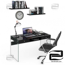 Office Furniture Workplace MacBook