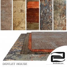 DOVLET HOUSE carpets 5 pieces (part 438)